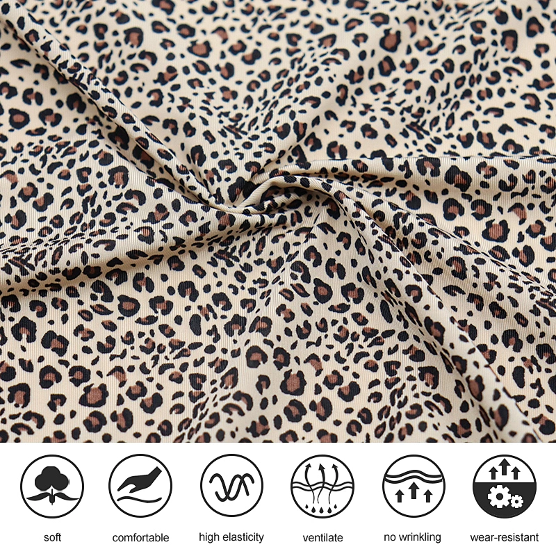 Micro fiber nylon spandex single jersey fabric for underwear